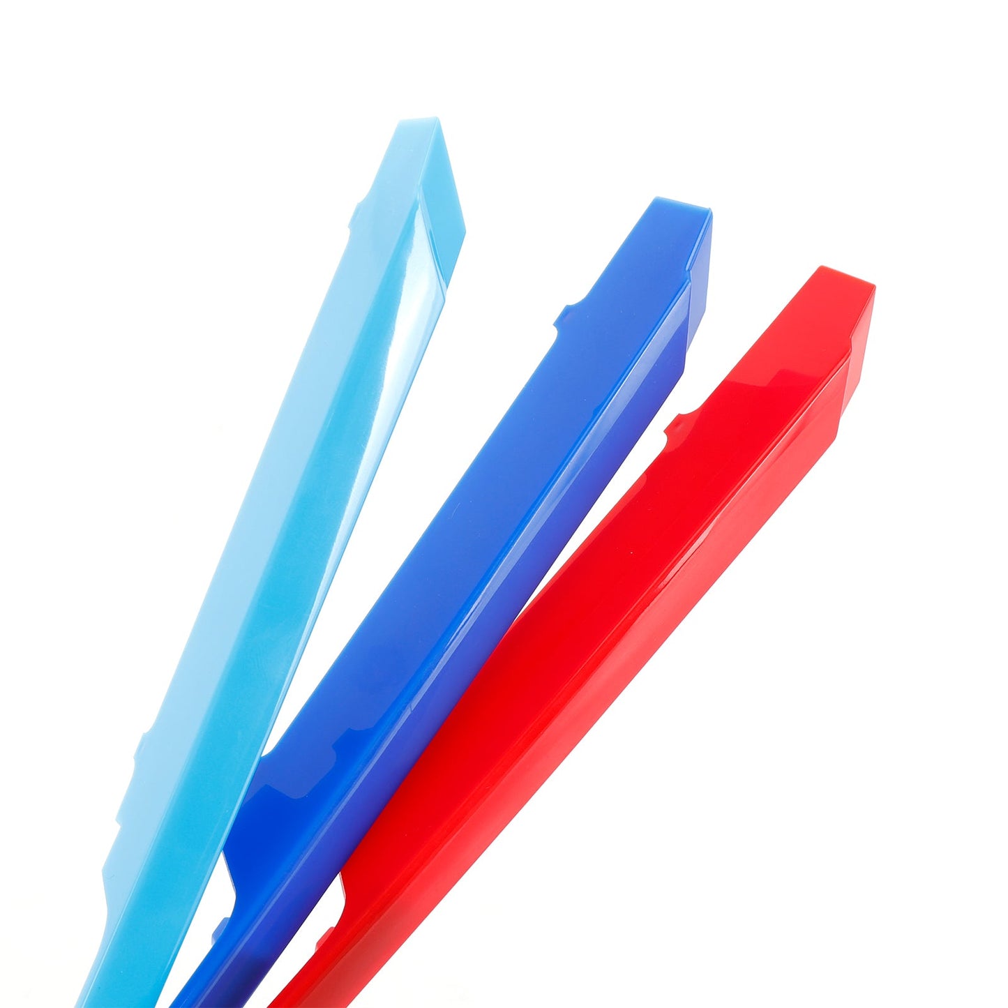 Clip per inserti griglia anteriore a doppio rene in ABS tricolore BMW X3 2025