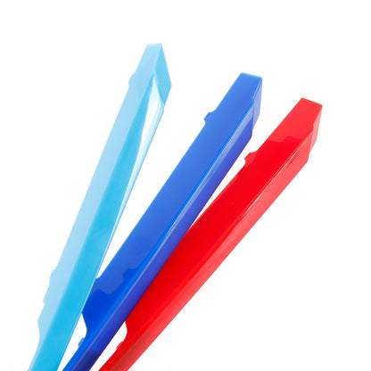 Clip per inserti griglia anteriore a doppio rene in ABS tricolore BMW X3 2025