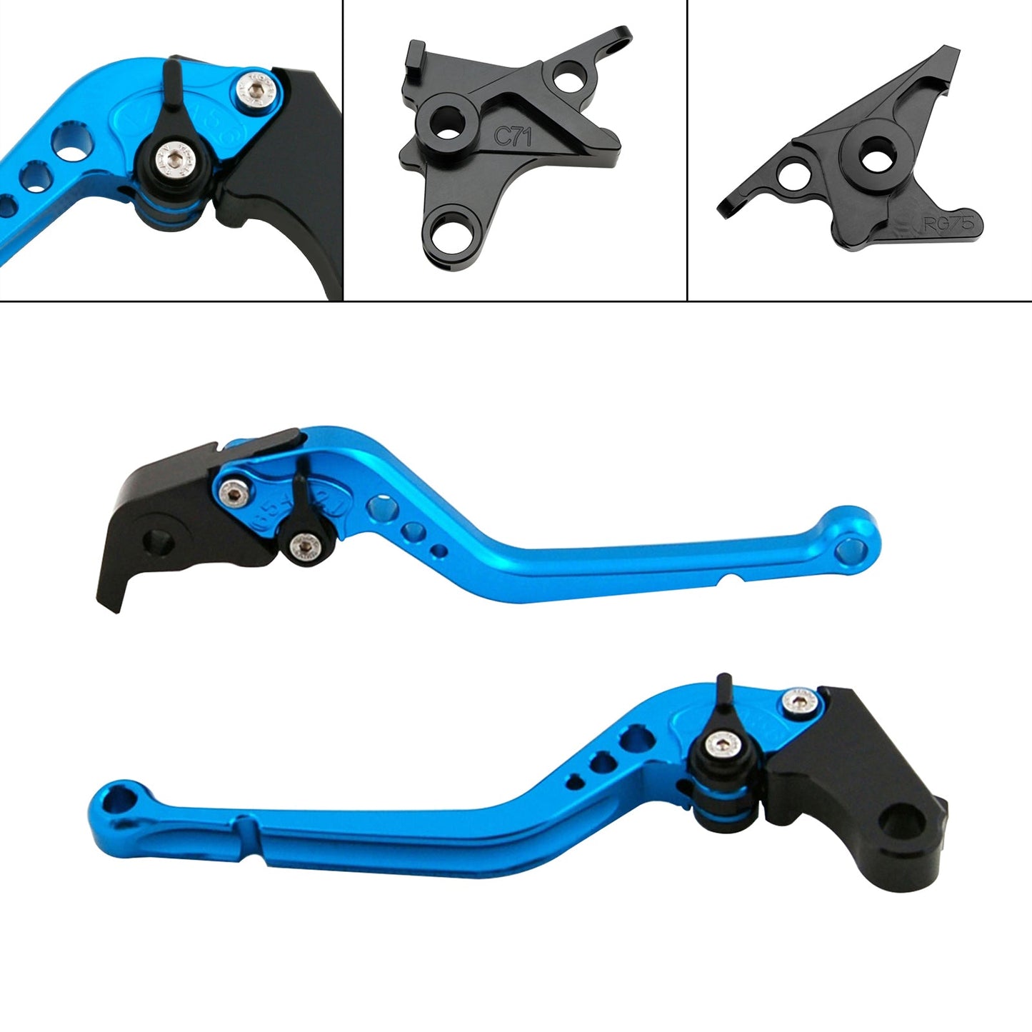 Leva frizione freno lunga adatta per BMW R NINE T /PURE/RACER 2017-2023