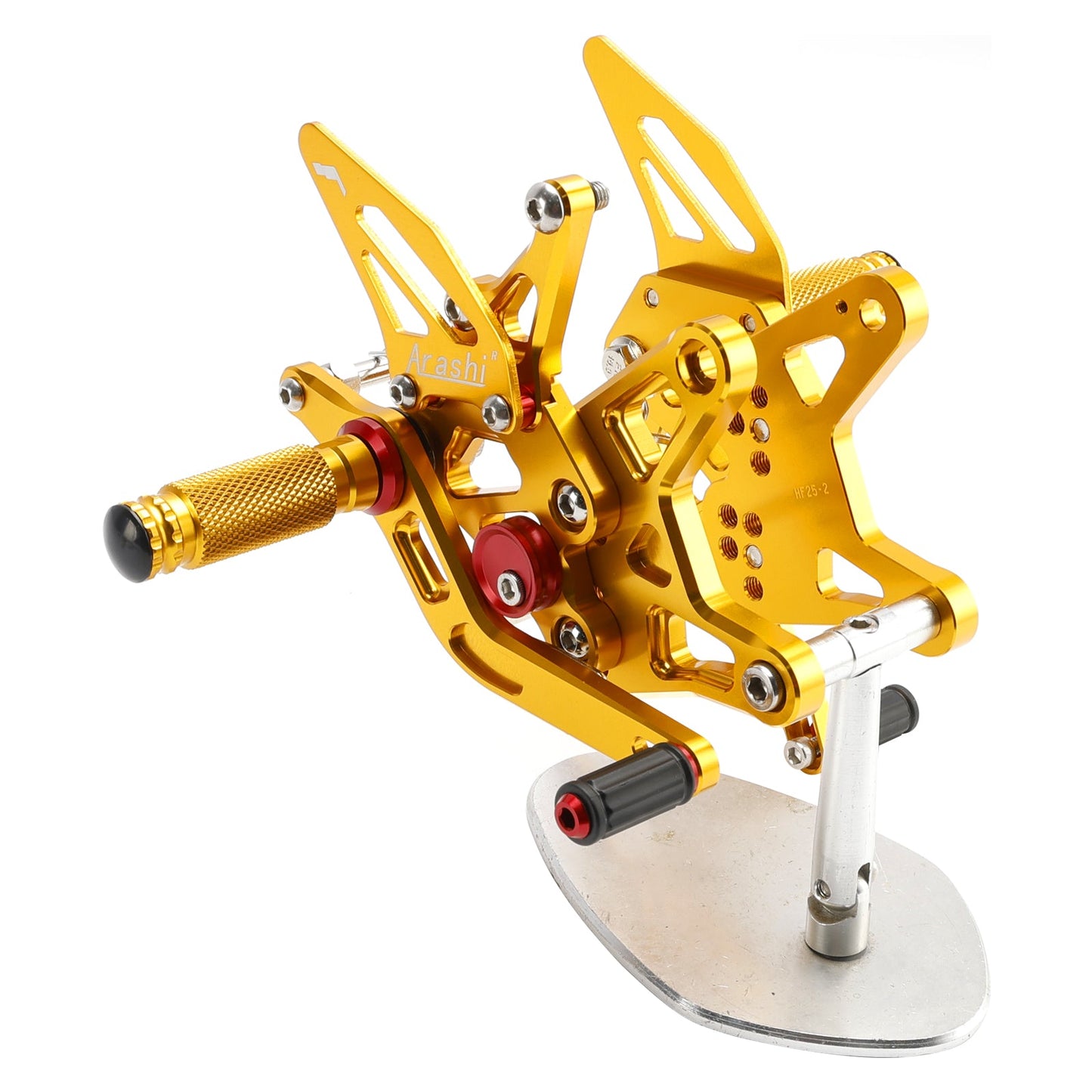 Pedane arretrate in alluminio CNC Kawasaki Ninja ZX6R ZX636 2024-2025