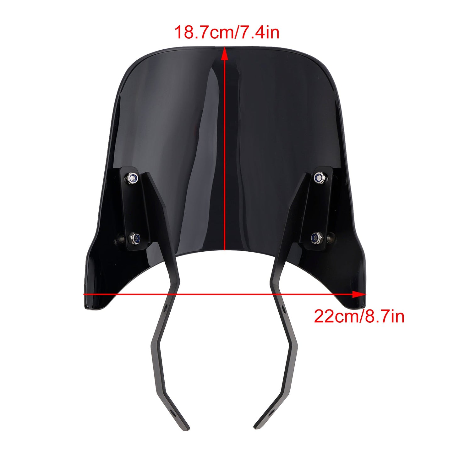 Parabrezza Parabrezza adatto per HONDA Rebel 250 300 500 CL250 CL300 CL500 23-24