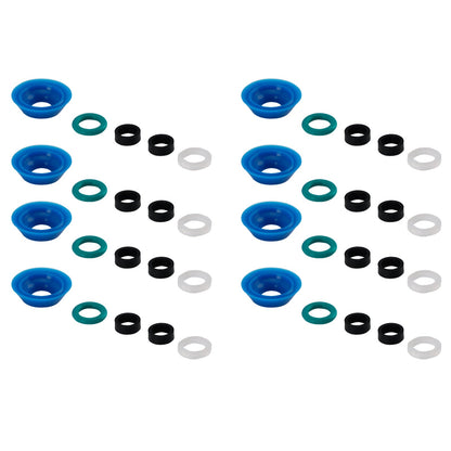 Kit O-ring per iniettore carburante adatto a Chevrolet Silverado 1500 2019-2019, compatibile con Camaro
