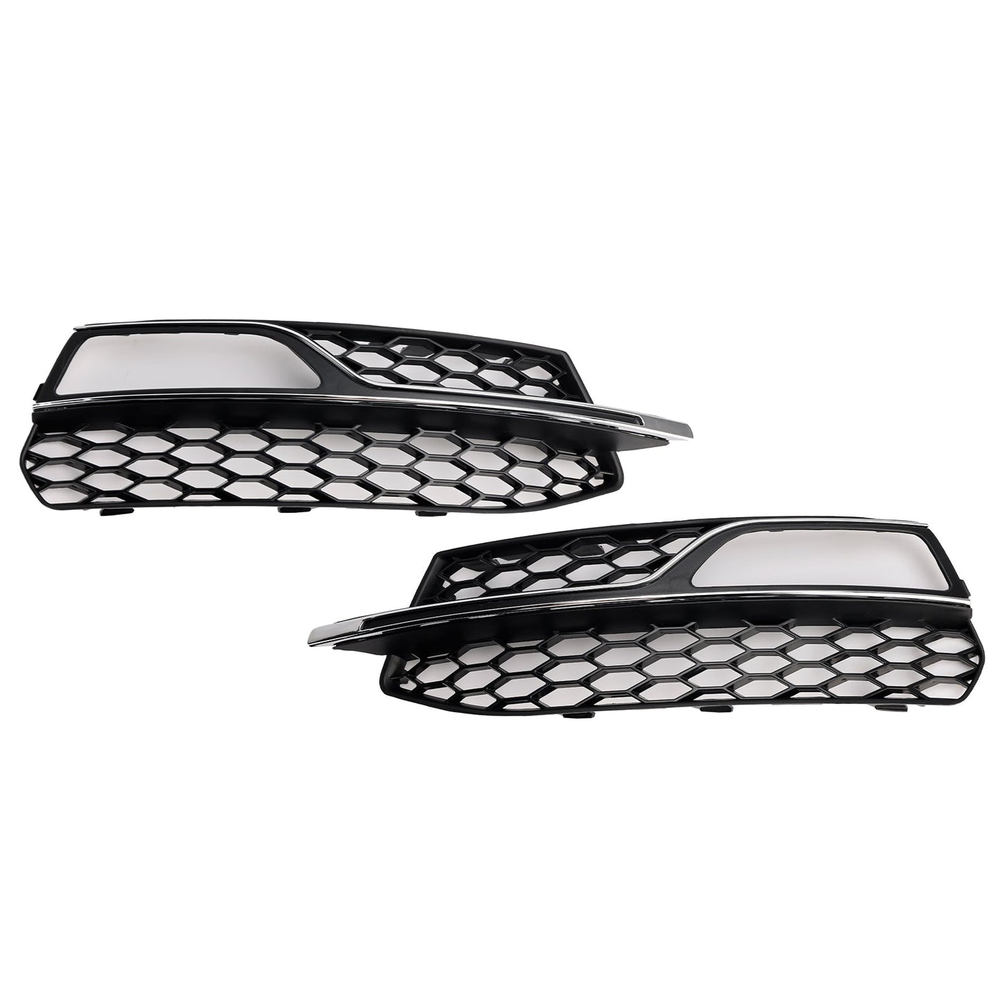 Griglia di copertura fendinebbia paraurti anteriore inferiore AUDI A3 S3 S-Line 2013-2016 8V3807682G 8V3807681G