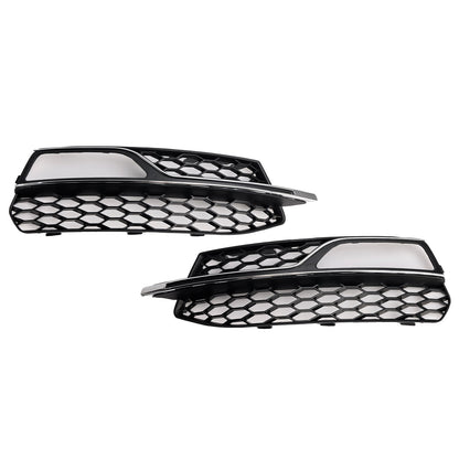 Griglia di copertura fendinebbia paraurti anteriore inferiore AUDI A3 S3 S-Line 2013-2016 8V3807682G 8V3807681G