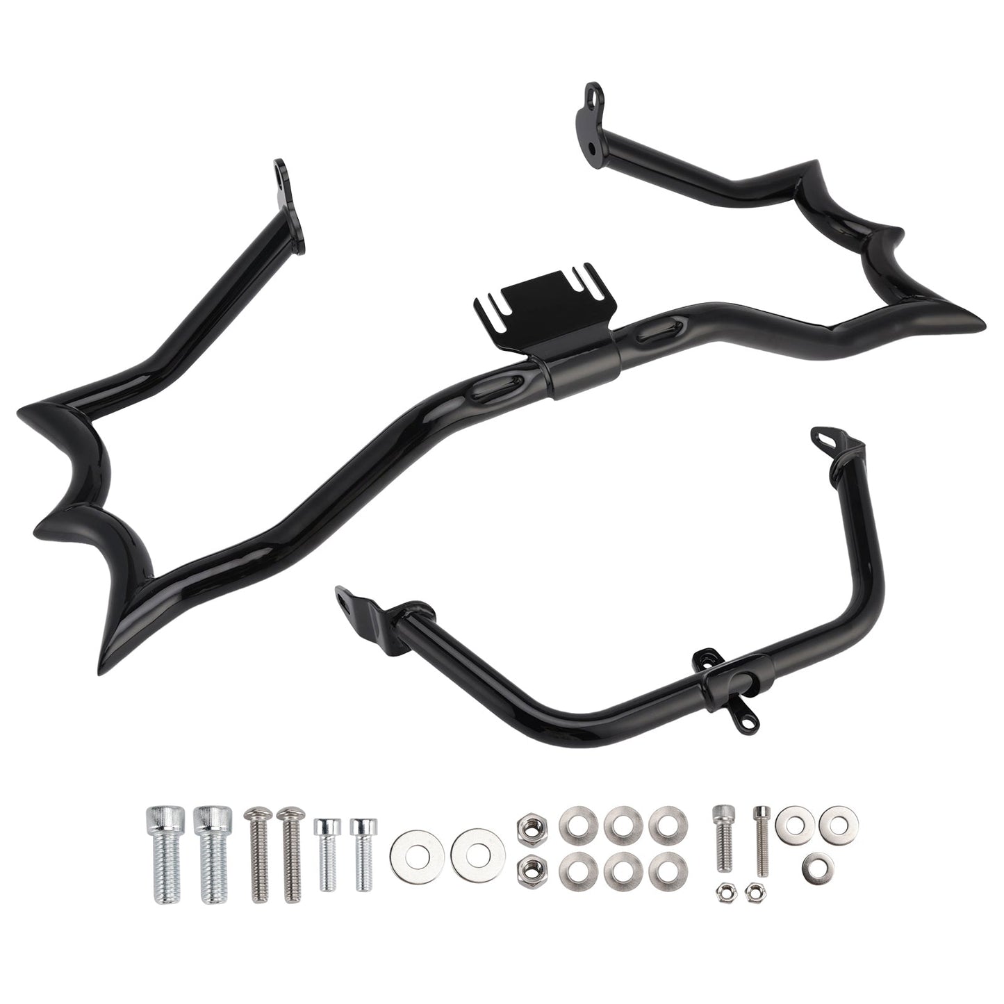 Kit barra di protezione per paraurti e motore Touring Road King 2009-2023, cromato