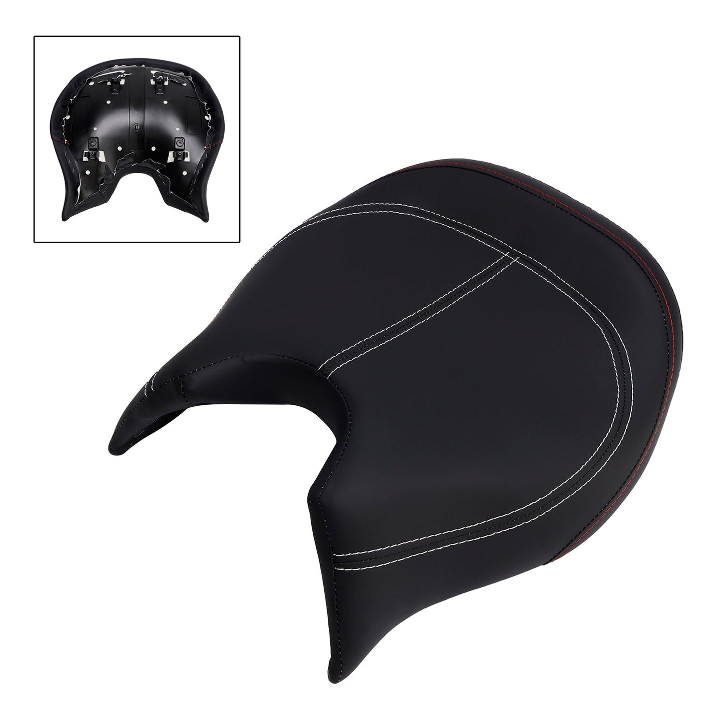Sella passeggero anteriore Raider per Can-Am Ryker 600 900 2019-2023, nera