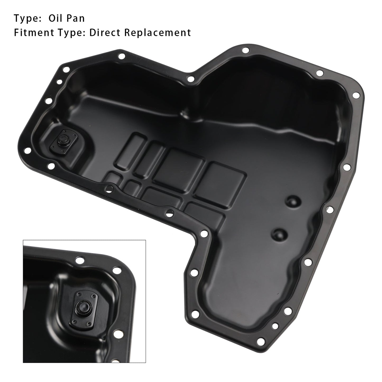 Coppa dell'olio Nissan Versa 1.8L CVT Sedan SL 2007-2011 31390-1XB01