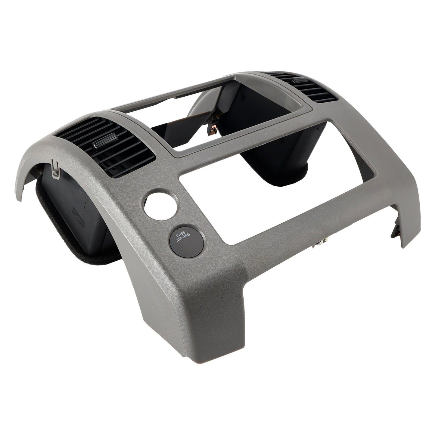Nissan Frontier S, XE, SE, LE, Nismo Off-Road 2005-2020 - 4 cilindri 2.5L, 6 cilindri 4.0L Pannello console cruscotto centrale, cornice coperchio quadro strumenti 68259-ZP16