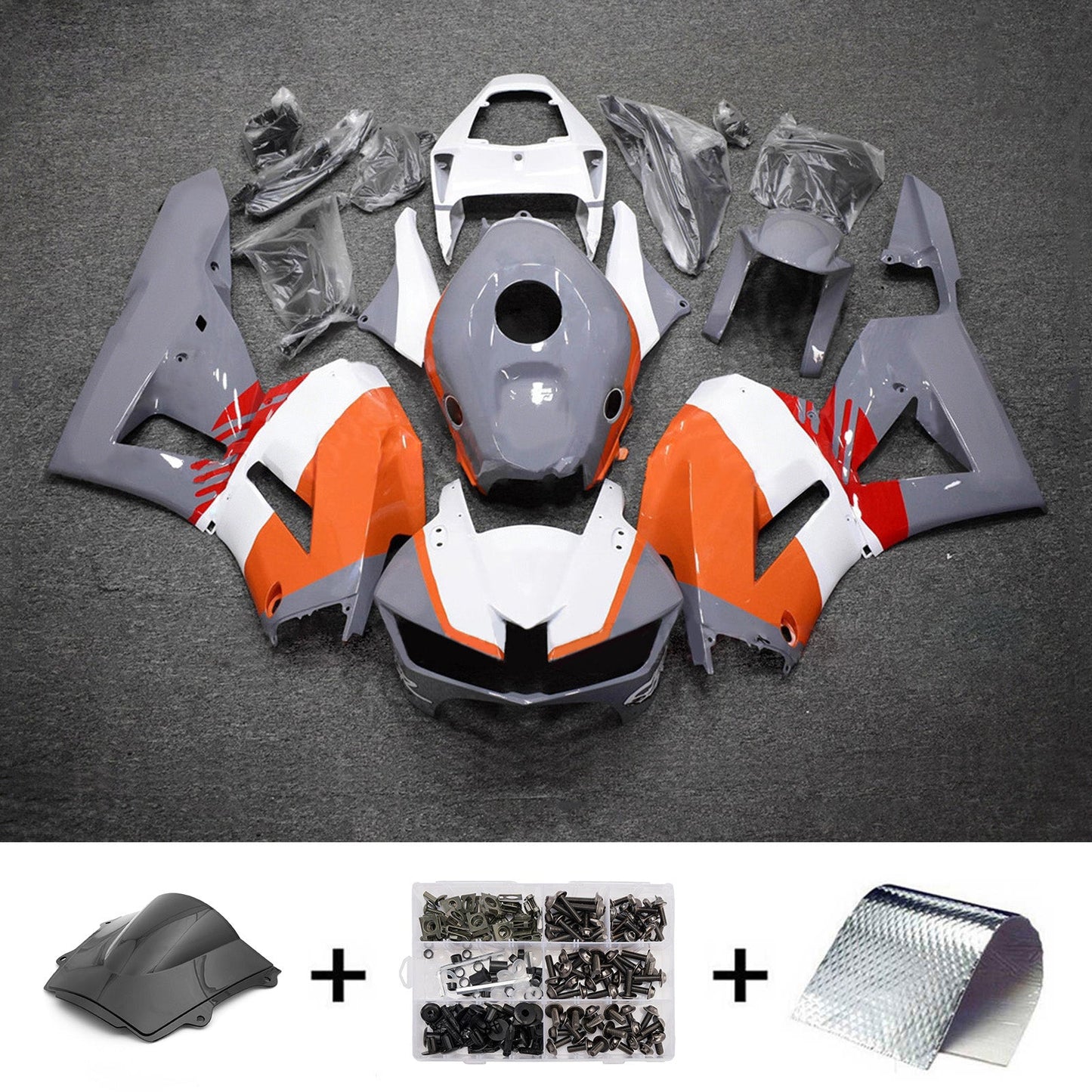 Kit di carene in plastica ABS stampate a iniezione per Honda CBR600RR 2013-2025 F5