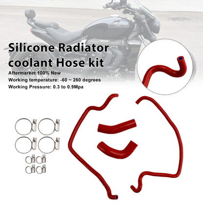 Kit di tubi flessibili in silicone per il liquido di raffreddamento del radiatore della Rocket 3 (2019-2024)