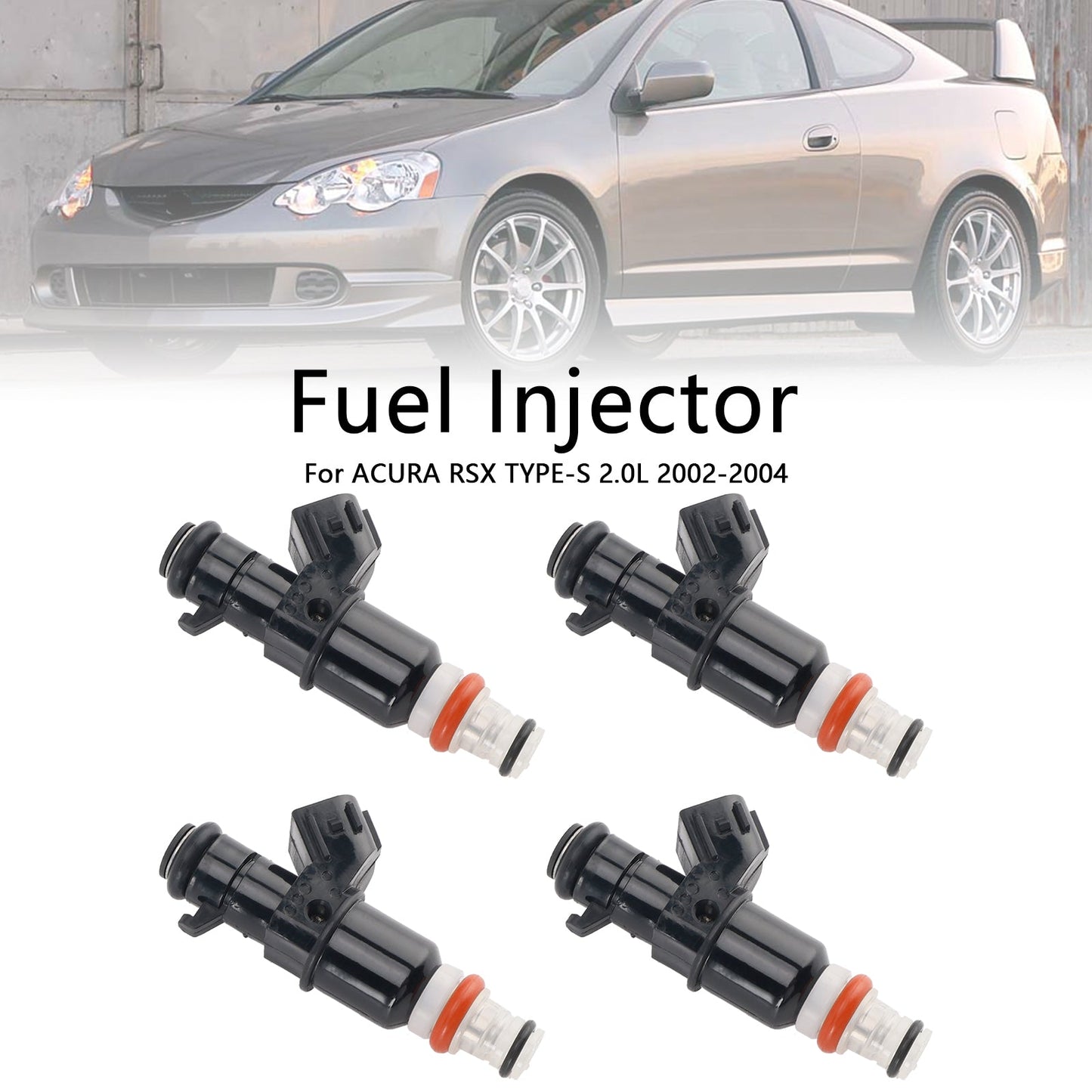 Iniettore di carburante Acura RSX TYPE-S 2.0L 4 pezzi 2002-2004 16450-PRB-A01 842-12290