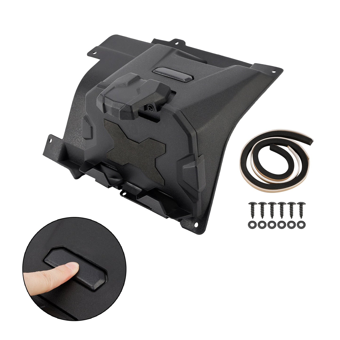 Supporto per tablet con scatola portaoggetti per Can-Am Defender HD5 HD8 HD10 Max 16-24