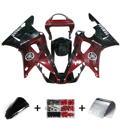 2000-2001 Yamaha YZF 1000 R1 Kit carena iniezione Carrozzeria Plastica ABS