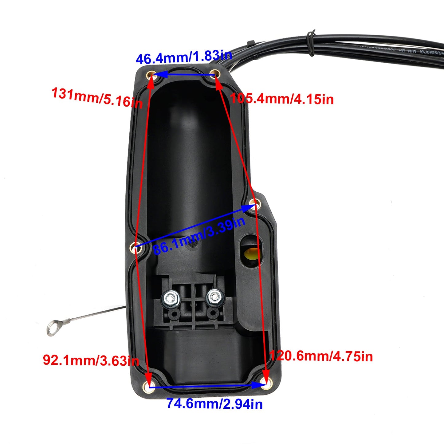 Kit di riparazione coperchio pompa assetto e inclinazione Volvo Penta SX-A DPS-A 21945911 21573835