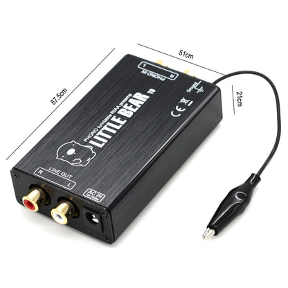 Preamplificatore Phono T11 Preamplificatore Phono MM Preamplificatore Giradischi Preamplificatore Fonografo Stereo
