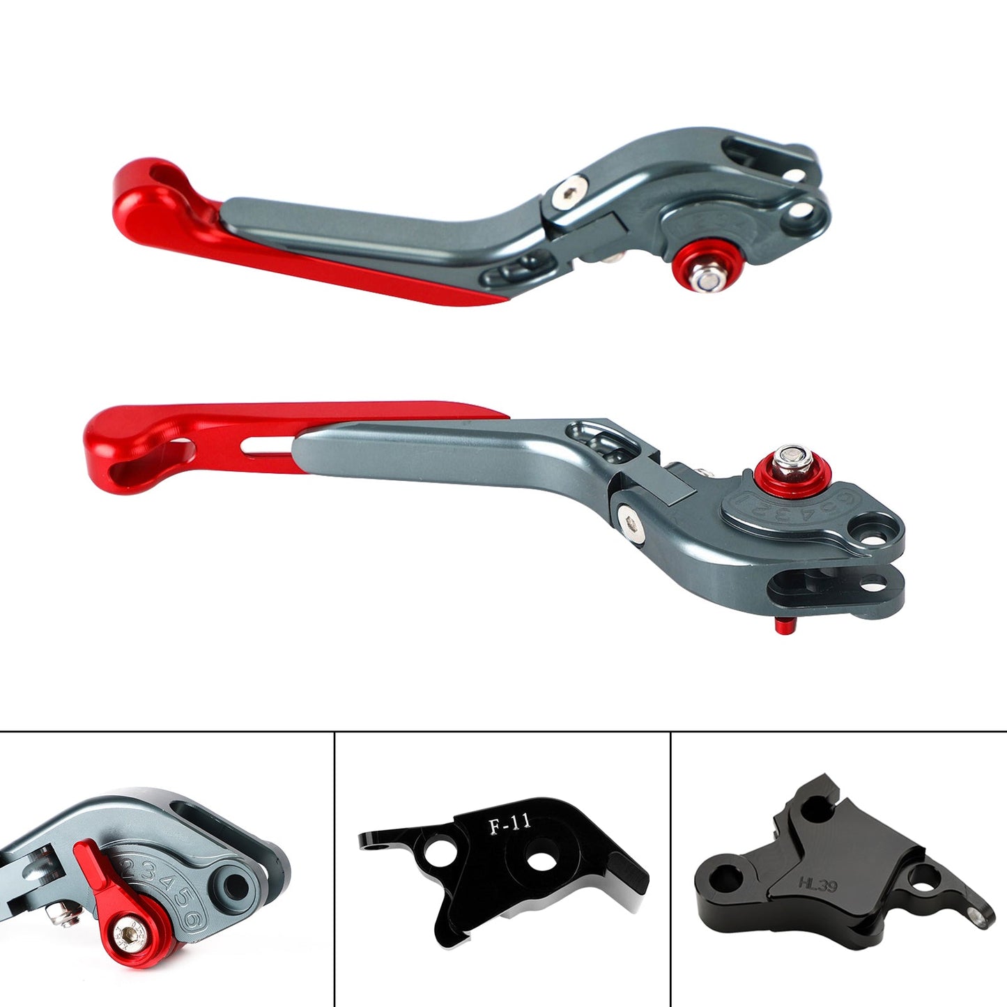 Leva freno frizione regolabile adatta per CFMOTO 700CL-X Sport 2021-2024