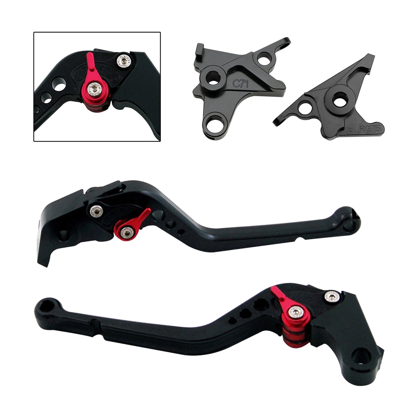Leva frizione freno lunga adatta per BMW R NINE T /PURE/RACER 2017-2023