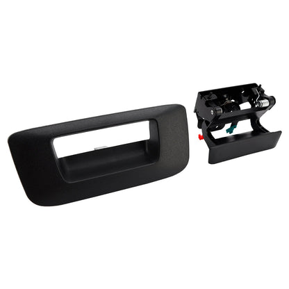 Set di 2 maniglie per portellone posteriore esterne nere per Chevrolet Silverado 1500 2007-2013