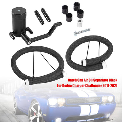Separatore aria/olio Catch Can nero per Dodge Charger Challenger 2011-2021