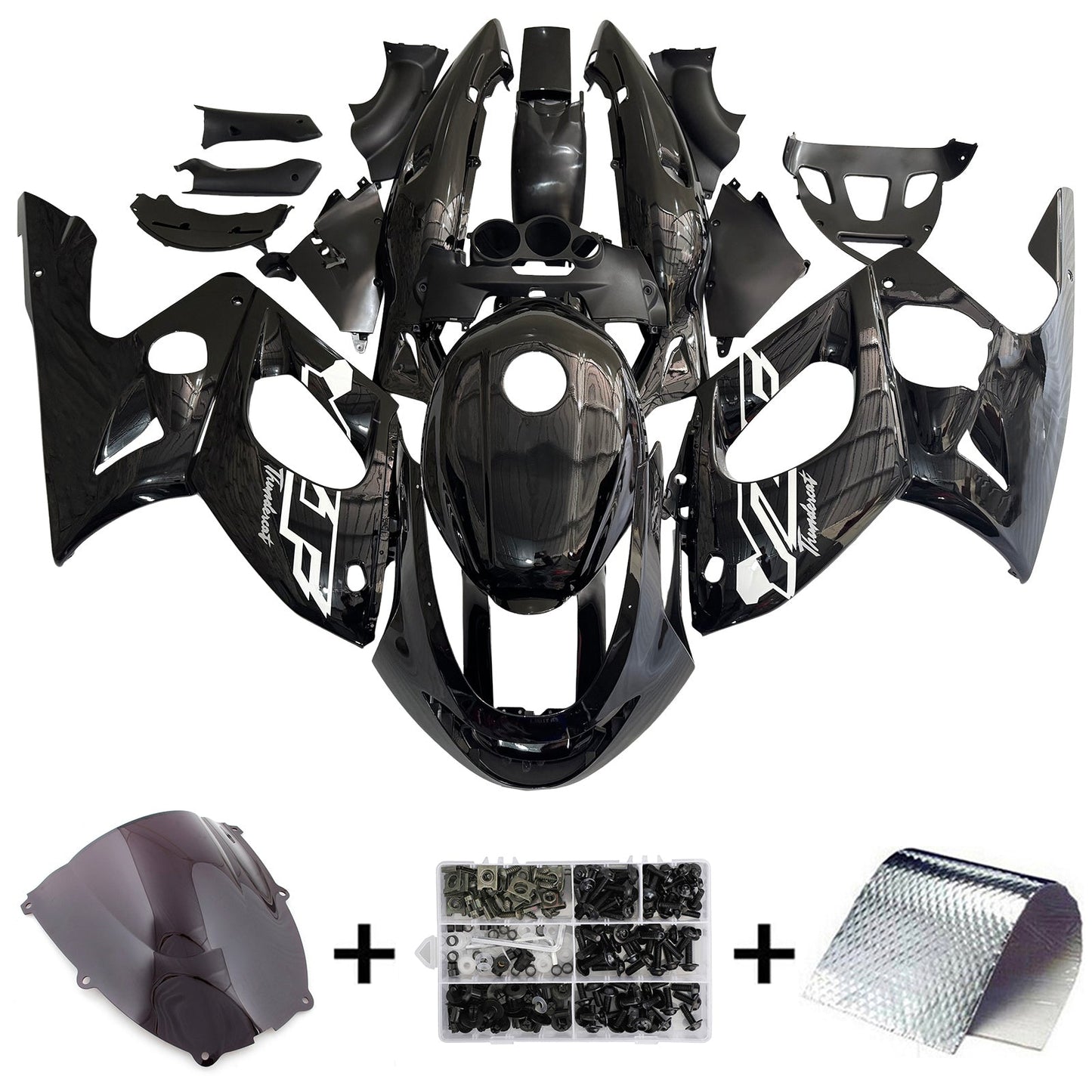 Kit di carene in plastica ABS stampate a iniezione per Yamaha YZF 600R Thundercat 1996-2007
