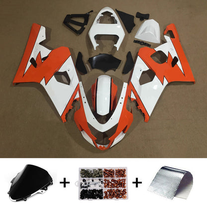 Kit carenatura iniezione plastica ABS per Suzuki GSXR 600/750 2004-2005 K4