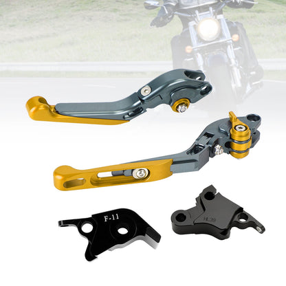 Leva freno frizione regolabile adatta per CFMOTO 700CL-X Sport 2021-2024