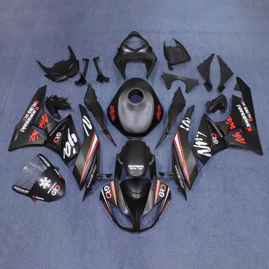 Kit carenatura iniezione in plastica ABS adatto per Kawasaki ZX6R 636 2009-2012