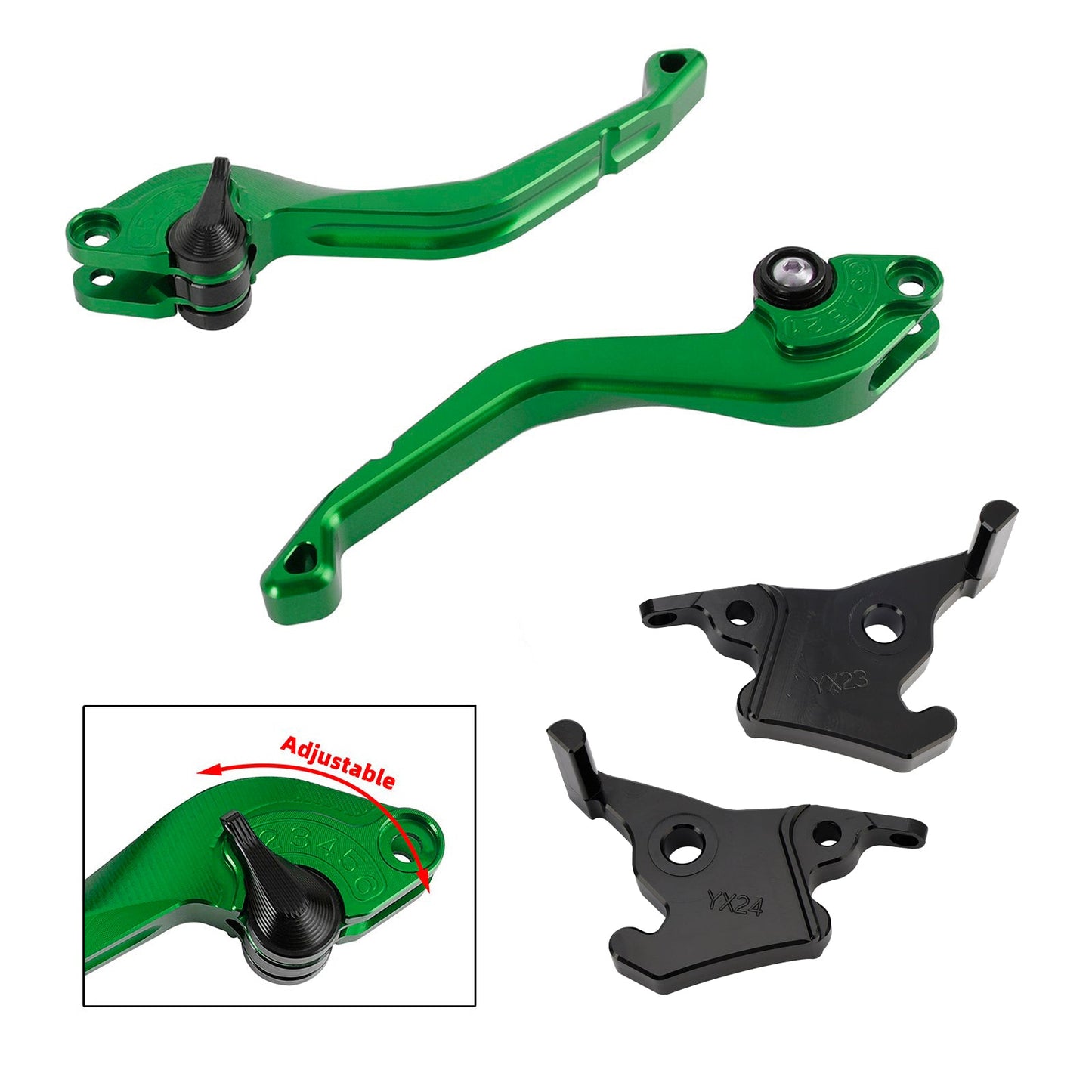 Leva freno frizione corta CNC YAMAHA XMAX 300 2023-2025