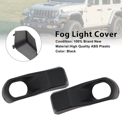 Jeep Wrangler JL Gladiator 2018-2025, coppia di cornici per fendinebbia, 68295558AA