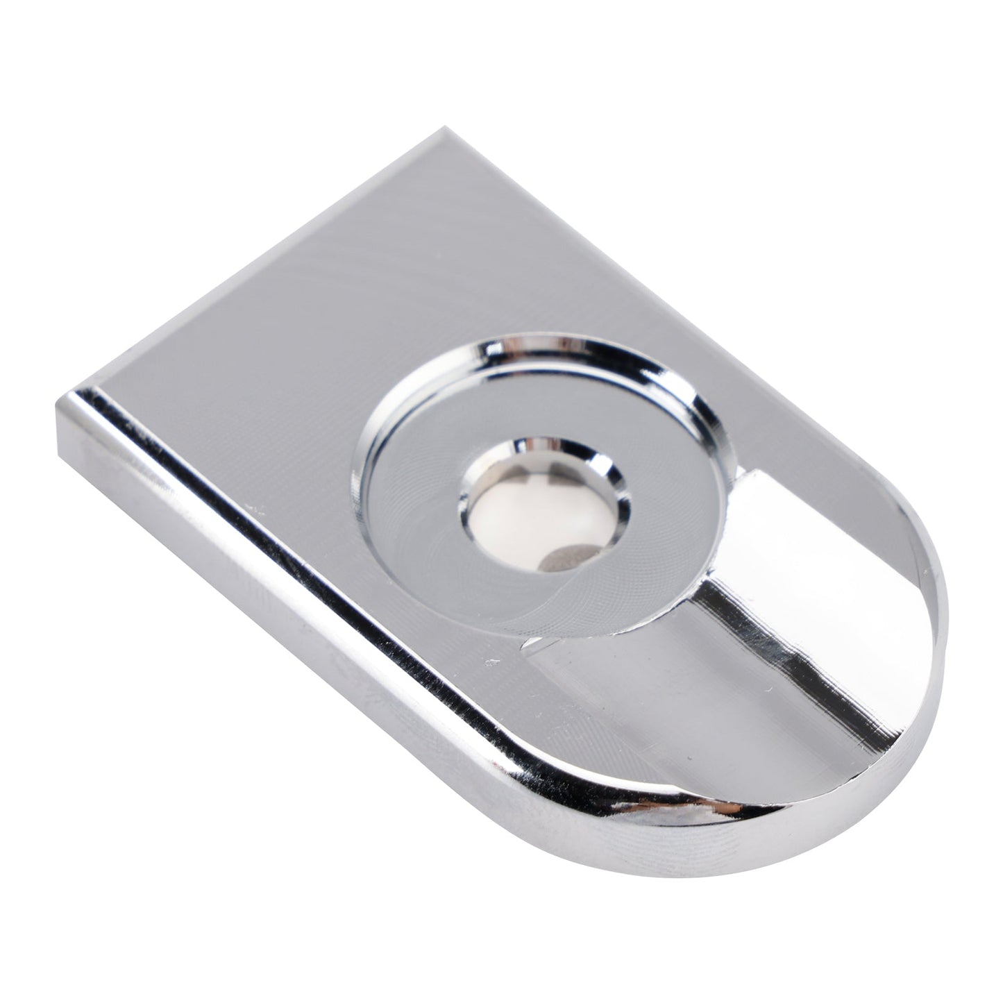Kit di rilascio piastra bullone sella argento da 1/4""-20 per Touring Softail Dyna 96-23