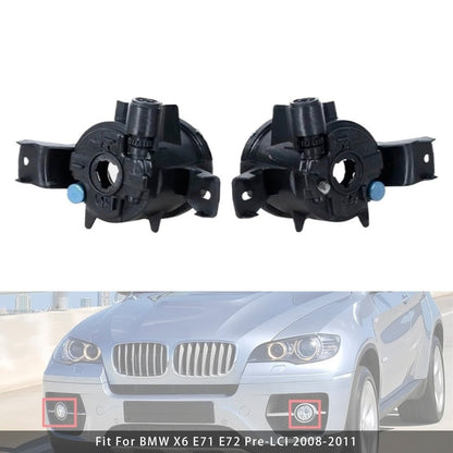Coppia di fari fendinebbia anteriori senza lampadine per BMW X6 E71 E72 2008-2011 63177187631