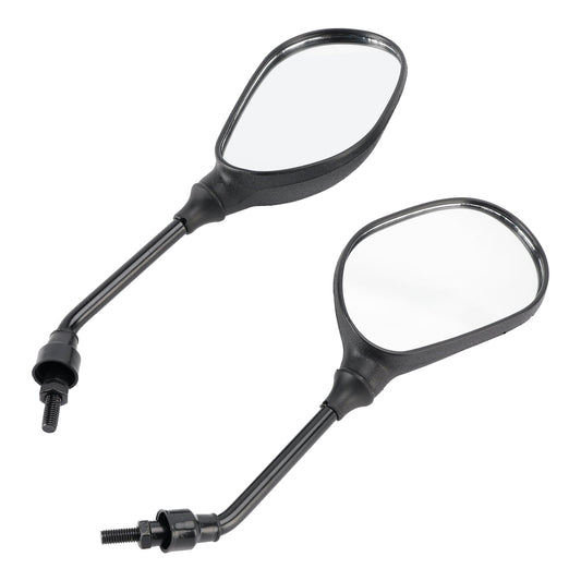 Coppia specchietti retrovisori filettatura 8mm destrorsi per scooter Lexmoto Gladiator 125