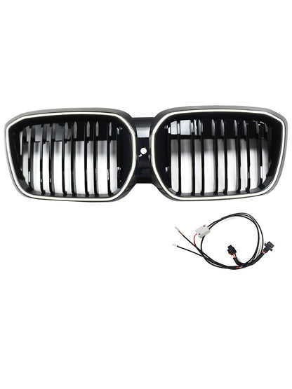 Griglia anteriore a doppio rene nera BMW IX3 G08 LCI 2022-2024