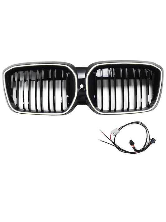Griglia anteriore a doppio rene nera BMW IX3 G08 LCI 2022-2024