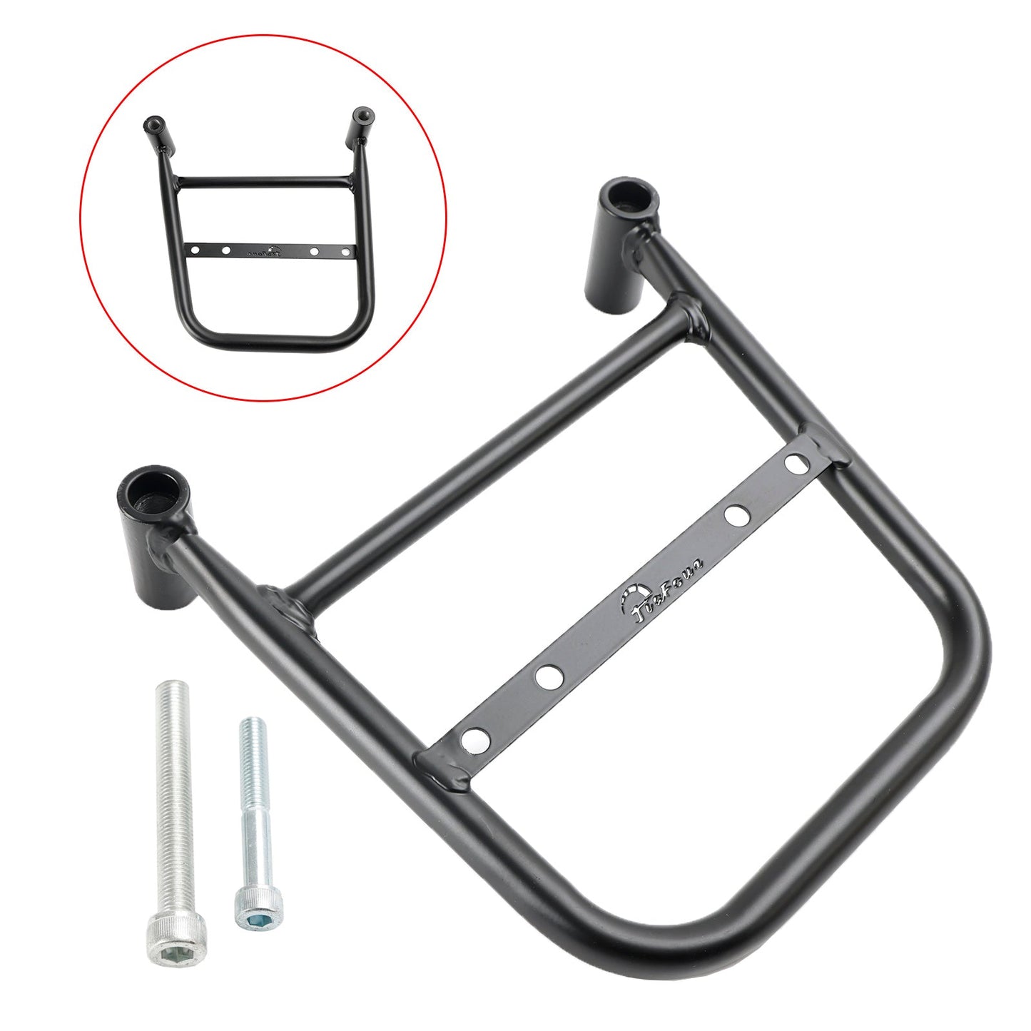 Supporto per borsa laterale portapacchi per Kawasaki Vulcan S 650 16-23 Cafe