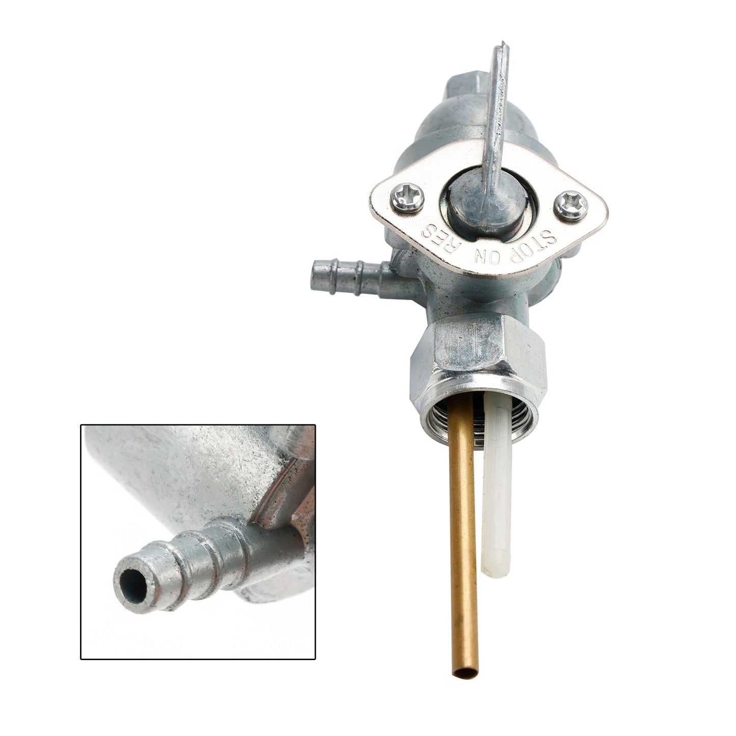 Rubinetto del carburante del serbatoio del gas Rubinetto adatto per Yamaha RS100 1975-76 YL2 100 1967-1970