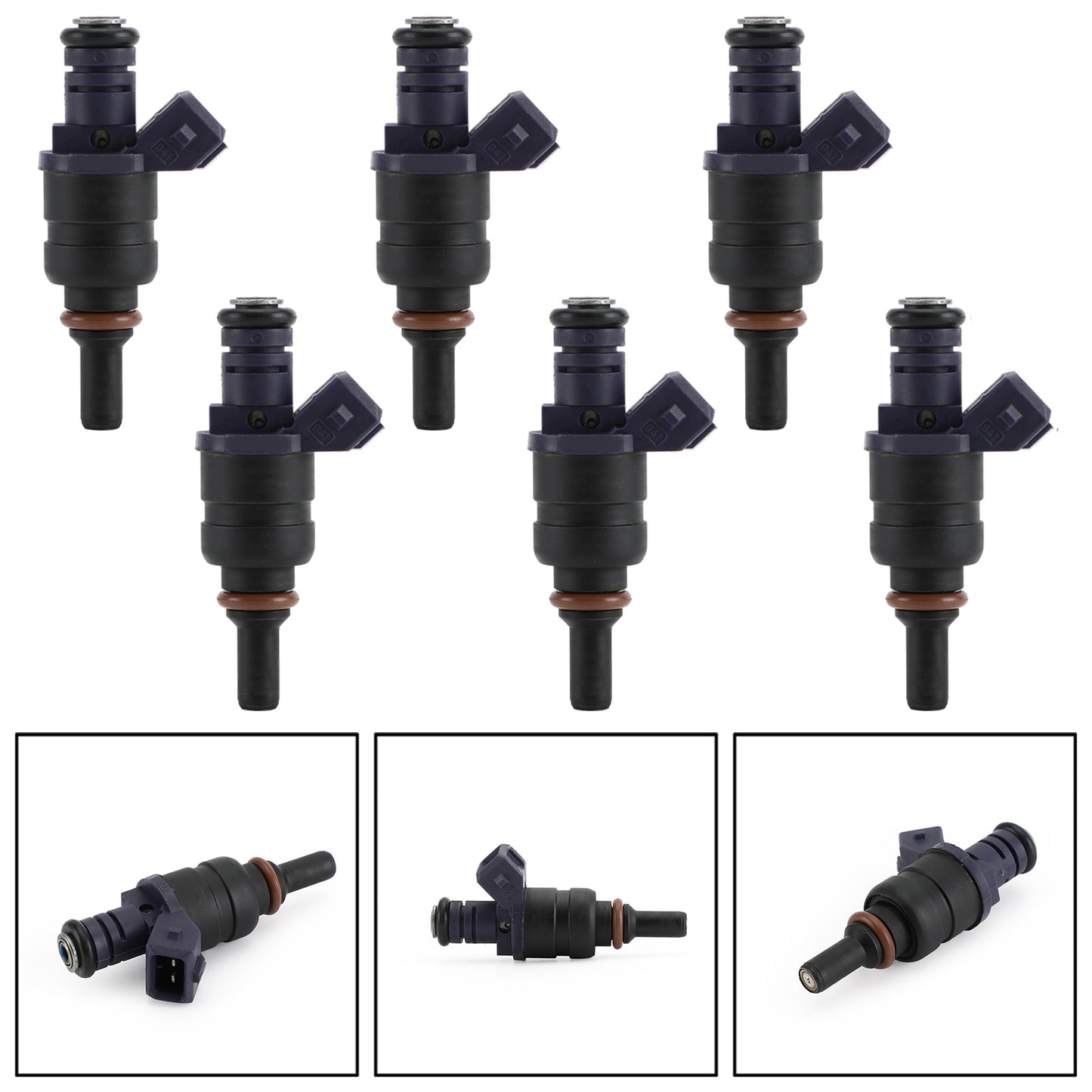 6Pcs Fuel Injectors 1439800 per BMW 330CI 330I 530I X3 X5 Z3 Z4 01-06 3.0L