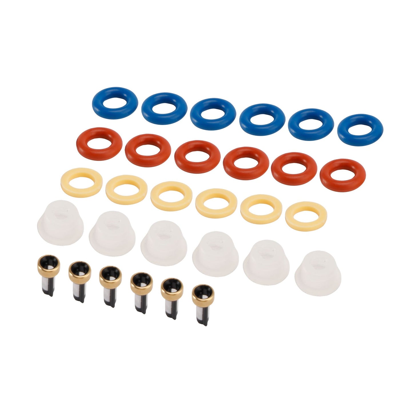 Guarnizione O-ring per iniettore di carburante 0280150947 compatibile con Ford Aerostar 86-87 e Mustang 1987-1993
