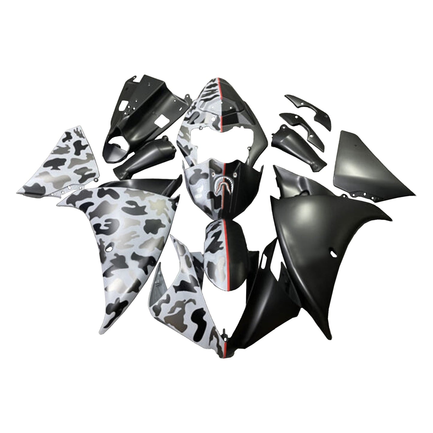 Kit carenatura iniezione plastica ABS per Yamaha YZFR1 YZF-R1 2012-2014