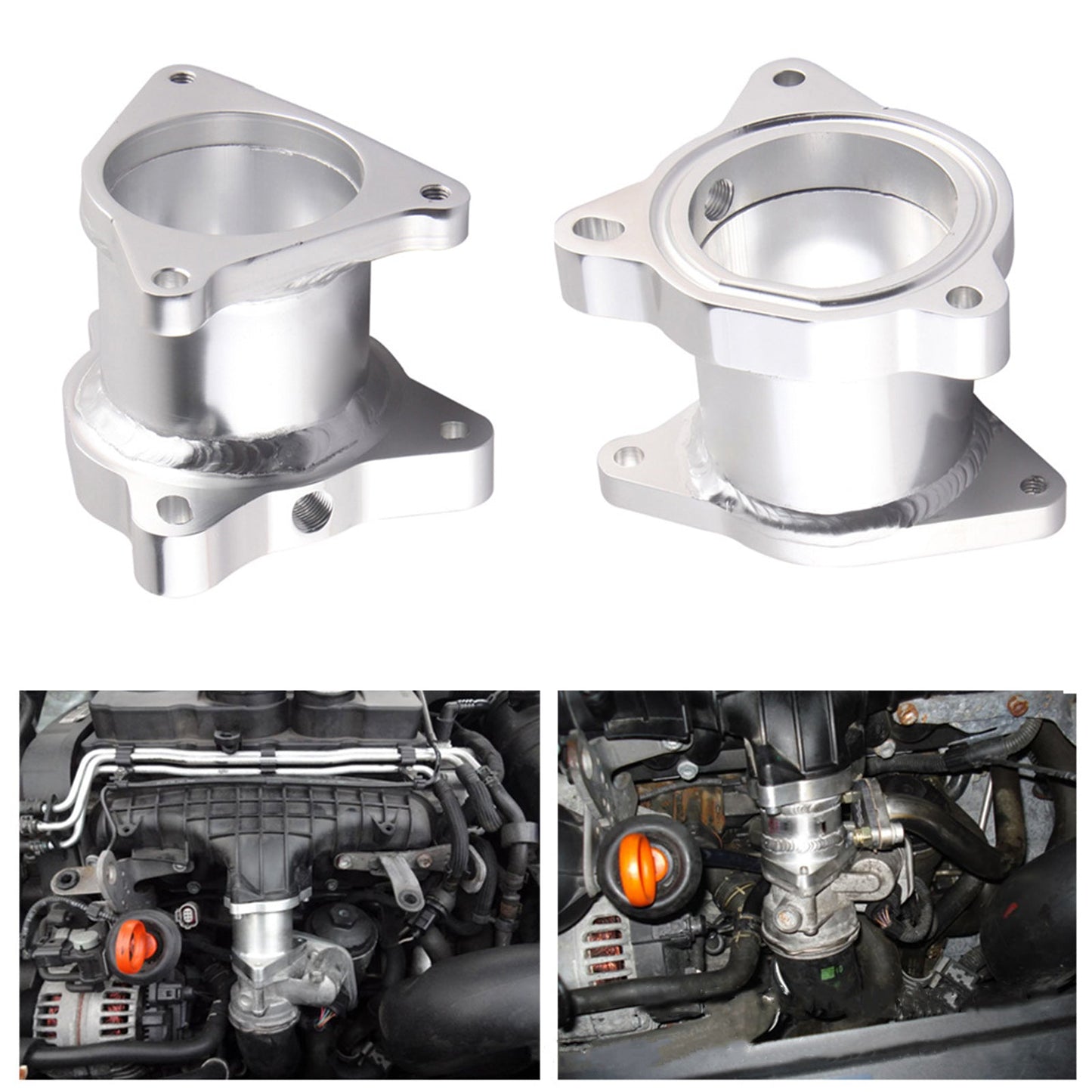 VW Jetta - BKD / AZV (PD140) 2.0 16v PD e PPD Motori Kit tubo valvola di eliminazione EGR