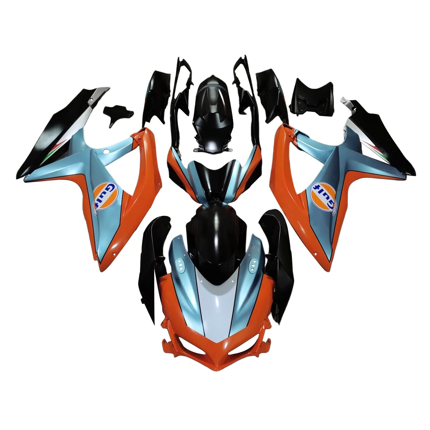 Kit carenatura iniezione plastica ABS per Suzuki GSXR 600/750 2008-2010 K8