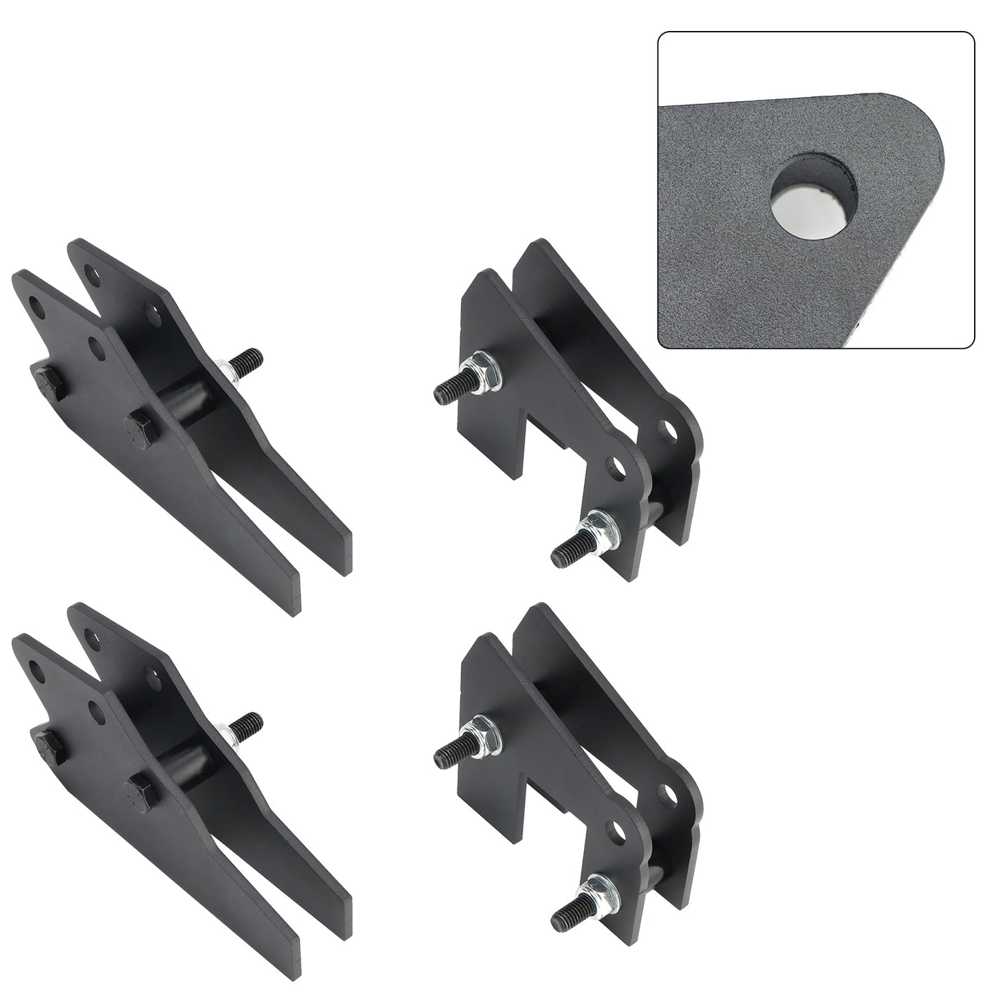 Set di sollevamento da 3 pollici per sospensioni anteriori e posteriori Polaris Ranger 570 XP full-size 2016+