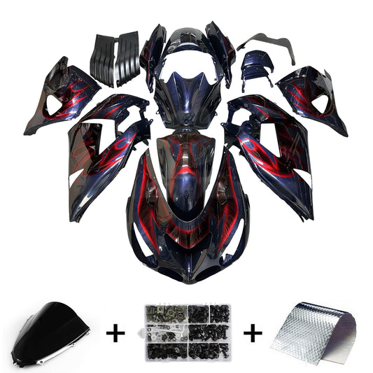 Kit carenatura iniezione adatto per Kawasaki ZX14R ZZR1400 2006-2011