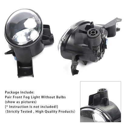 Coppia di fari fendinebbia anteriori senza lampadine per BMW X6 E71 E72 2008-2011 63177187631