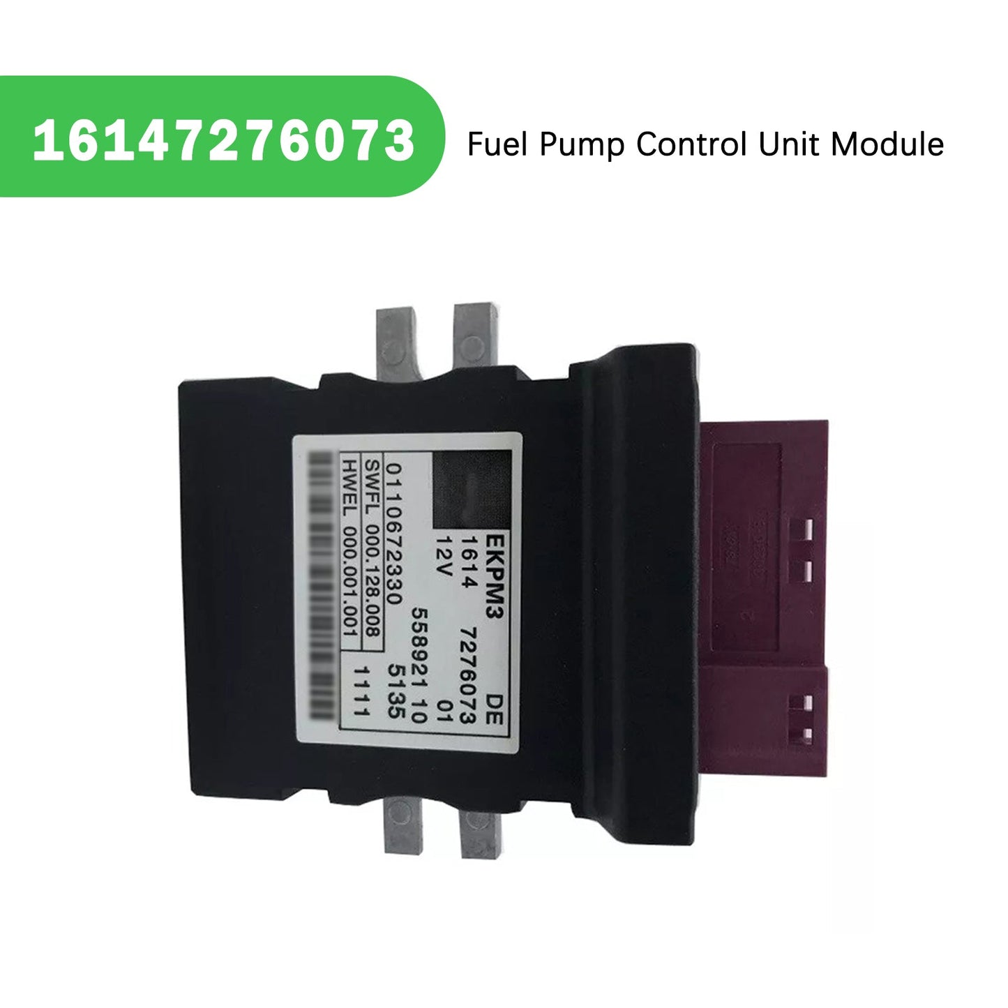 Modulo di controllo della pompa del carburante per BMW Serie 5 7 F01 F02 F07 2007-2019 16147276073