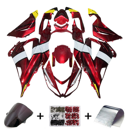 Kit carenatura iniezione in plastica ABS adatto per Kawasaki ZX6R 636 2013-2018
