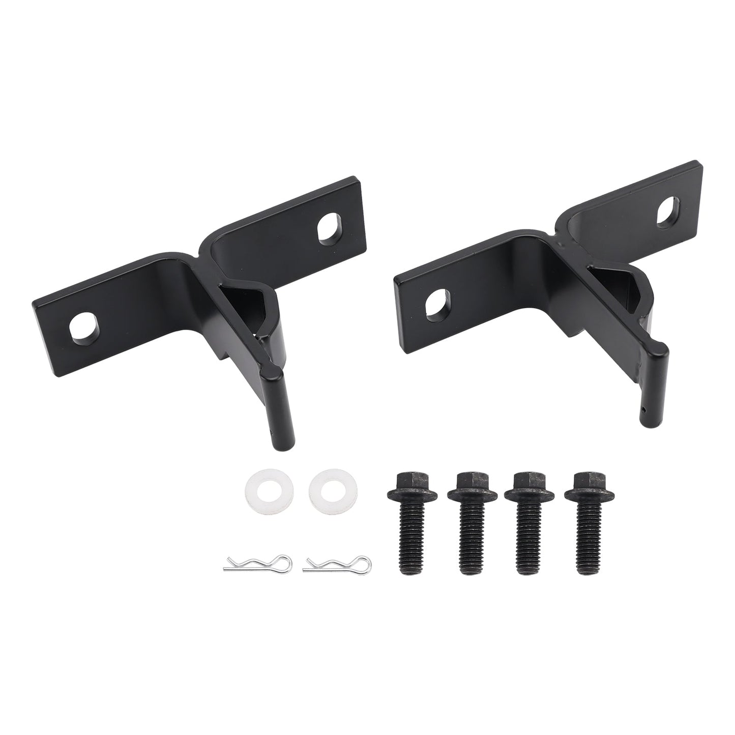 Staffe di montaggio per sedili posteriori pieghevoli/ribaltabili per Jeep Wrangler YJ 1987-1995 e CJ 1976-1986