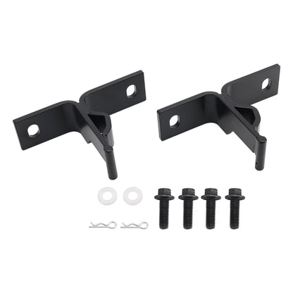 Staffe di montaggio per sedili posteriori pieghevoli/ribaltabili per Jeep Wrangler YJ 1987-1995 e CJ 1976-1986