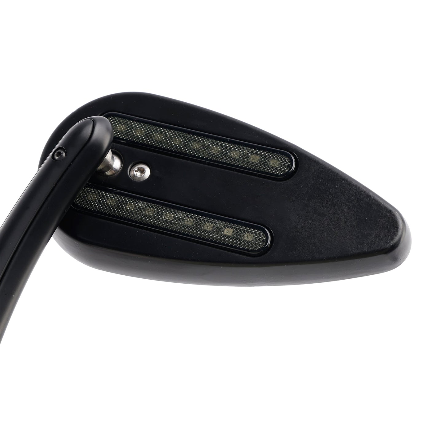 Specchietti retrovisori a LED Custom Dynamics neri per Sportster 883 1200 dal 1990 al 2021