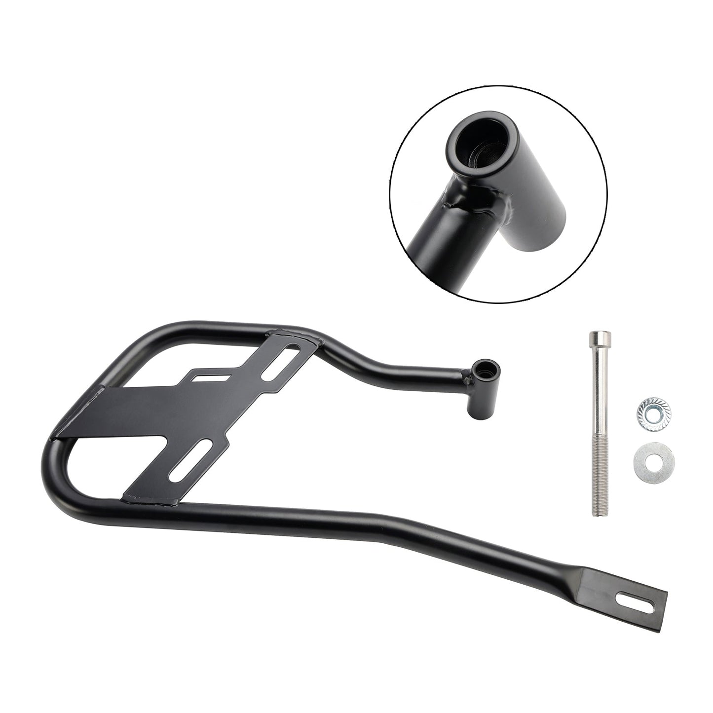 Staffa di montaggio per supporto borsa laterale destra per Royal Enfield Hunter 350 2022-2024 2023